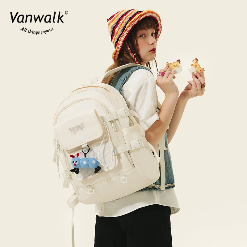 Vanwalk Large Capacity Spring Ranch Student Backpack V2611