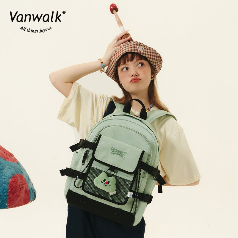 Vanwalk Large Capacity Spring Ranch Student Backpack V2611