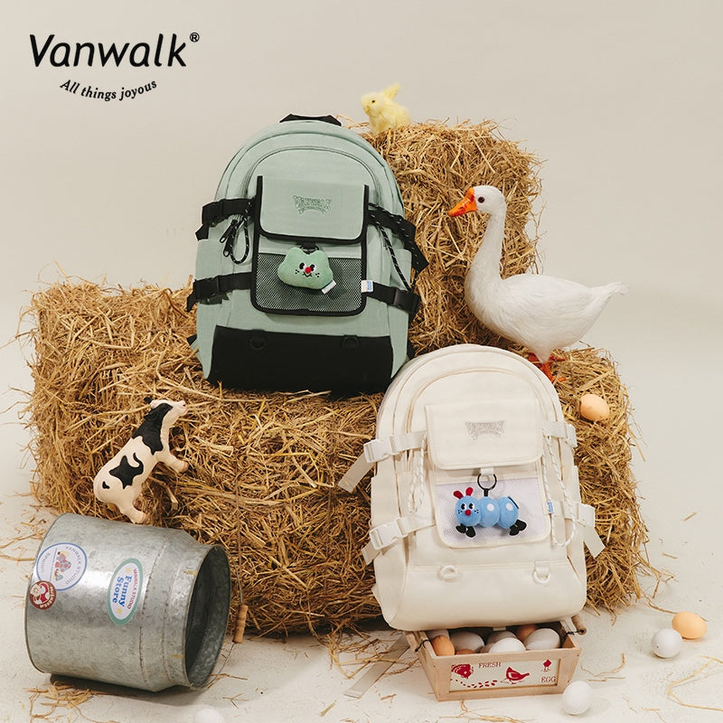 Vanwalk Large Capacity Spring Ranch Student Backpack V2611