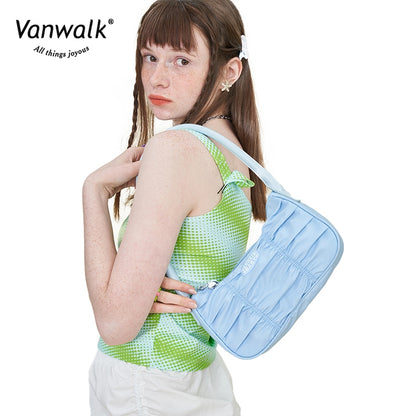 Vanwalk Water-Resistantun Seaside Diary Shoulder Bag V2073