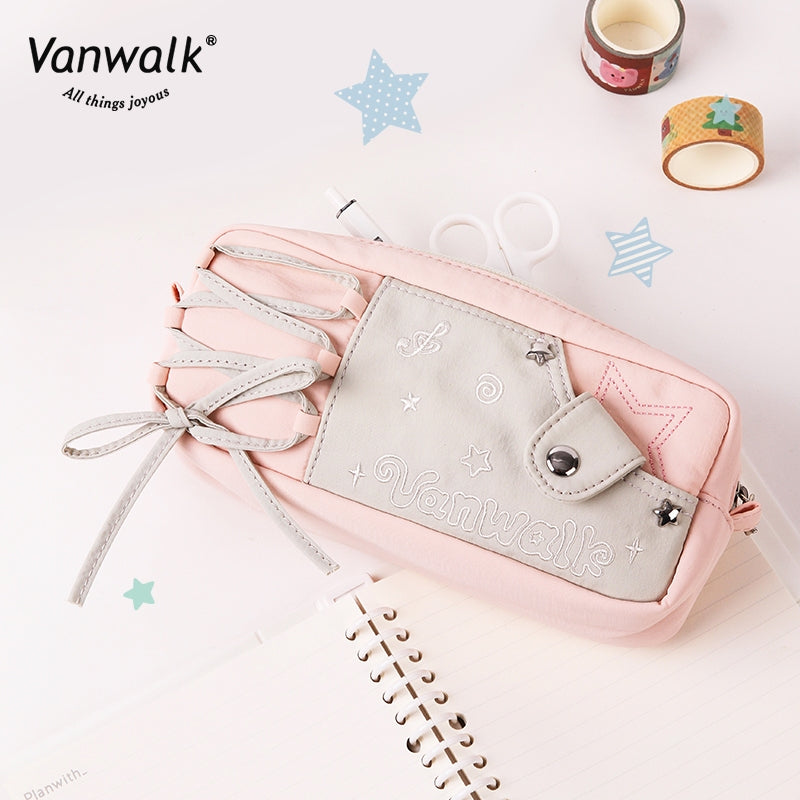 Vanwalk cute design  Happy Band Pencil case VS40