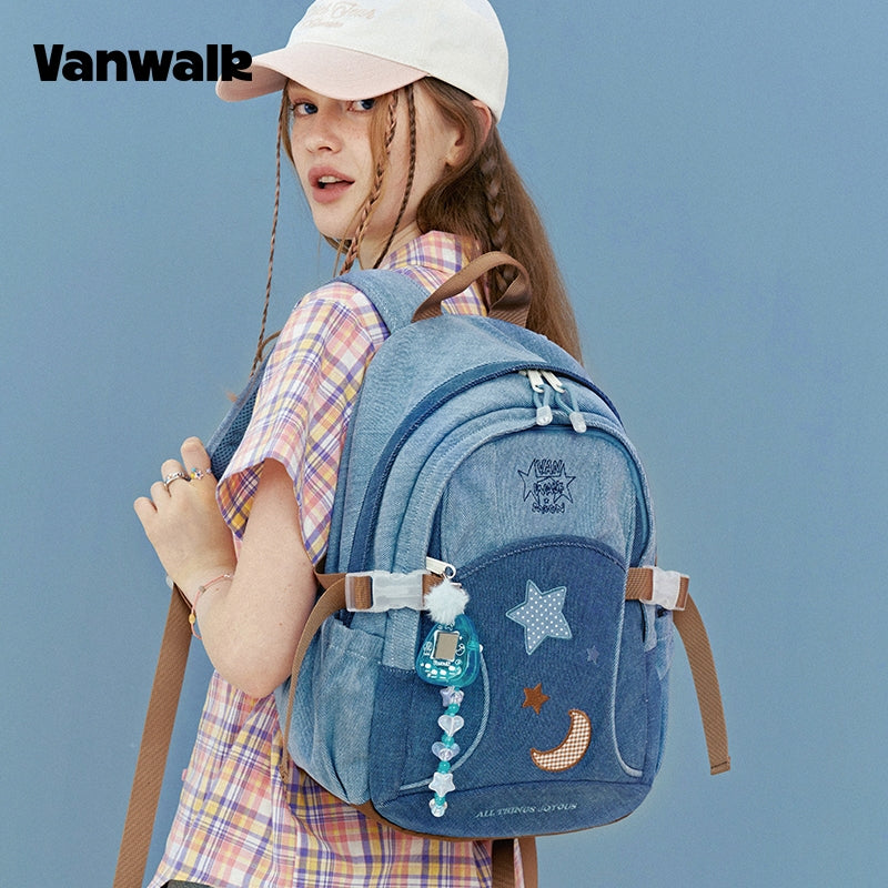 VANWALK Large Capacity Moonstarry Park Backpack v2961