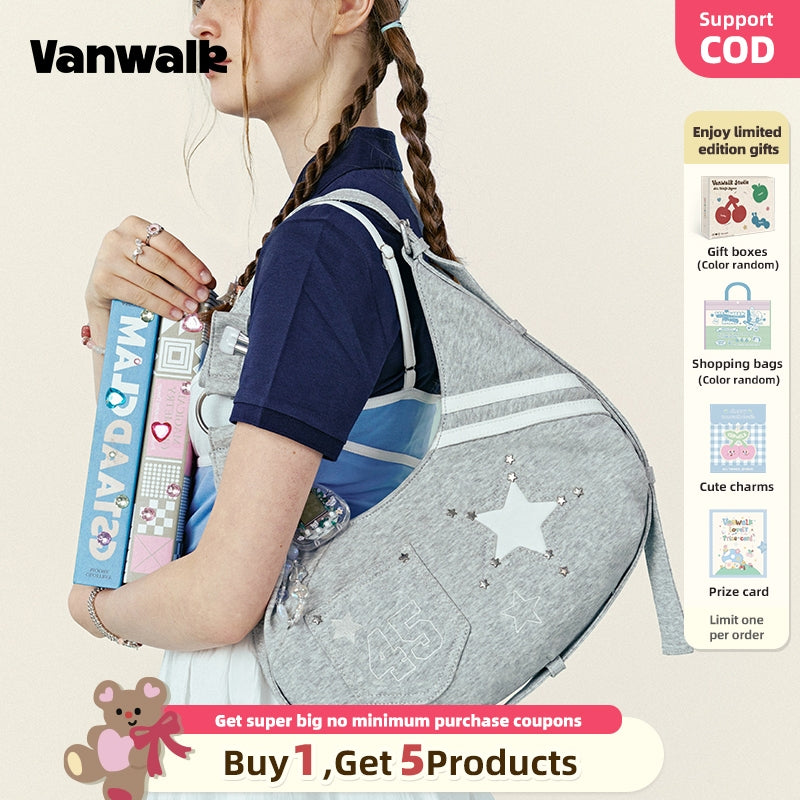 VANWALK Fruit Power v2963 New Style Large Capacity Sports-Style Crossbody Bag for Women