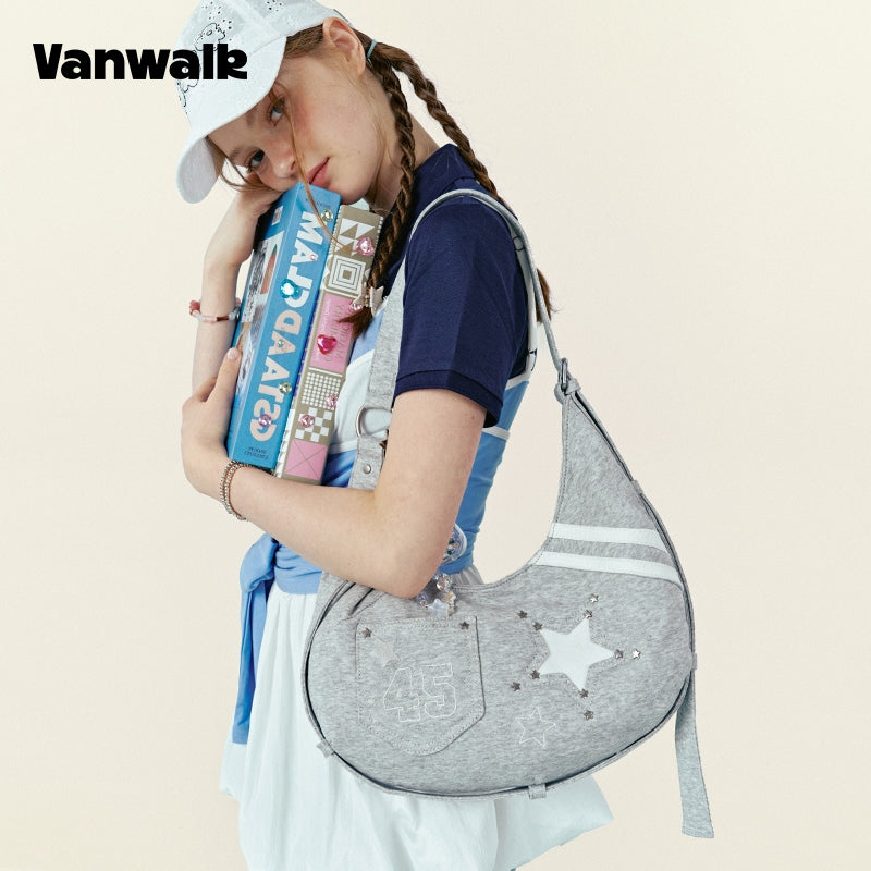 VANWALK Fruit Power v2963 New Style Large Capacity Sports-Style Crossbody Bag for Women