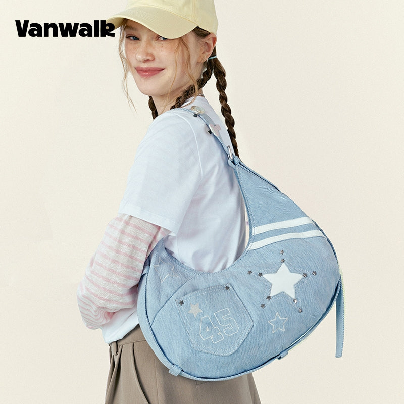 VANWALK Fruit Power v2963 New Style Large Capacity Sports-Style Crossbody Bag for Women
