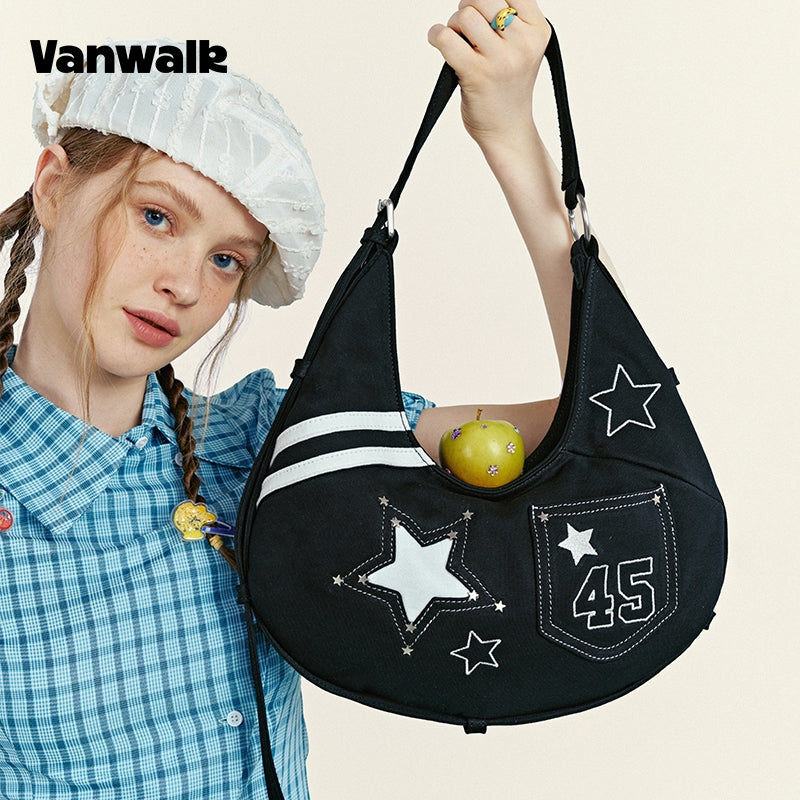 VANWALK Fruit Power v2963 New Style Large Capacity Sports-Style Crossbody Bag for Women