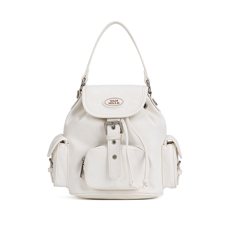 VANWALK Fruit Power V2965 Niche Instagram-Style Mini Drawstring Backpack Women's Casual Handheld Backpack