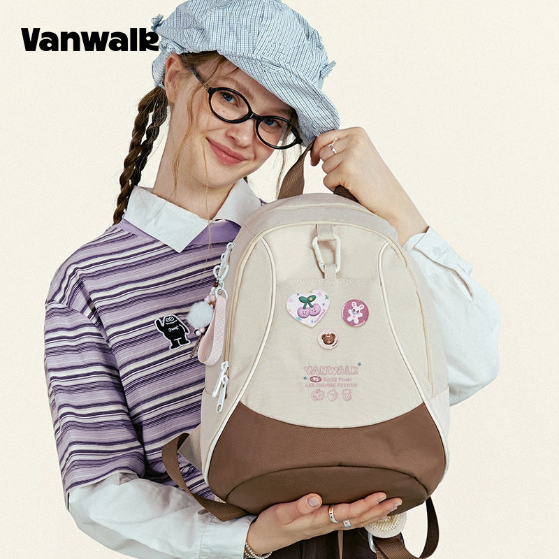 VANWALK Fruit Power V2969 New Outdoor Travel Sports Backpack for Women