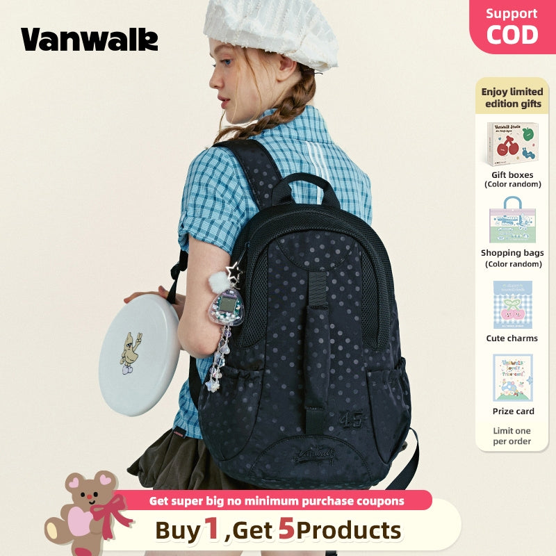 VANWALK Fruit Power V2966 New Niche Sports Travel Hiking Large Capacity Backpack for Women