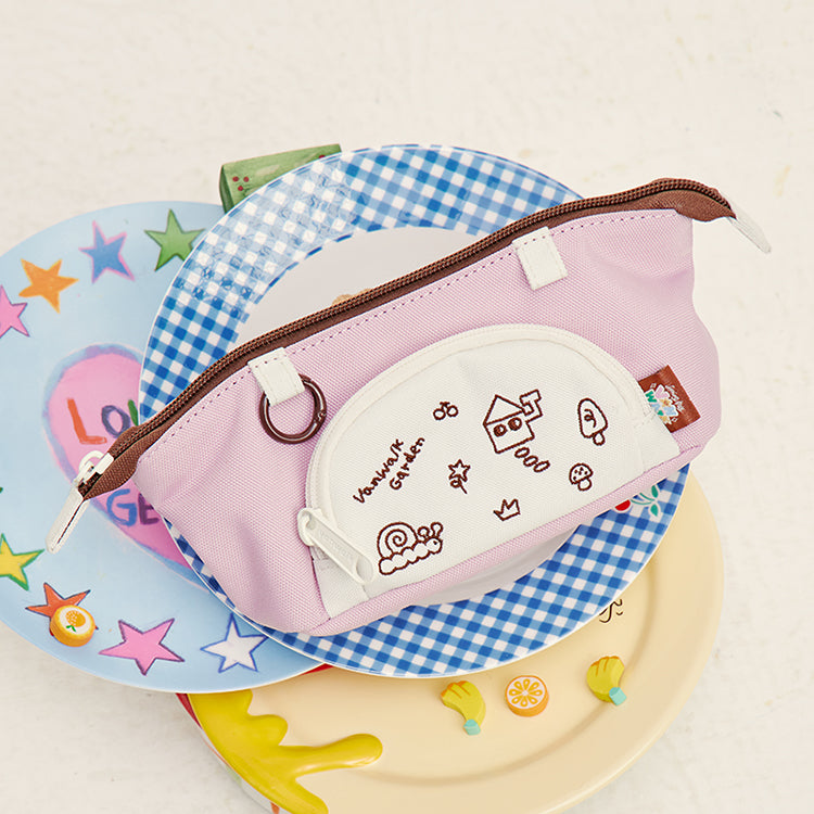 Vanwalk cute Small Garden Pencil case K453