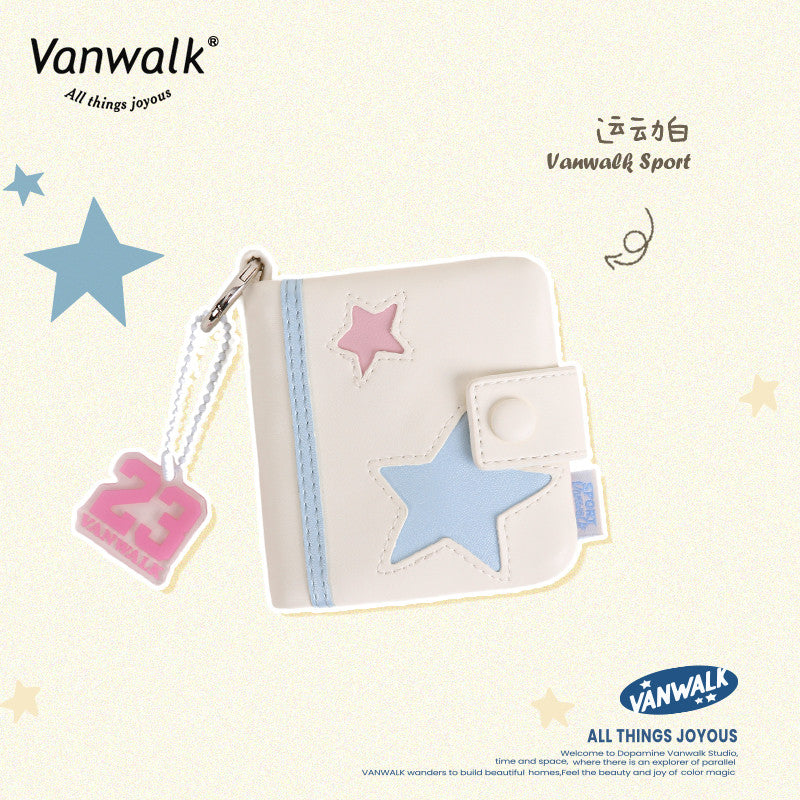 Vanwalk reka bentuk comel dompet syiling sukan VS10