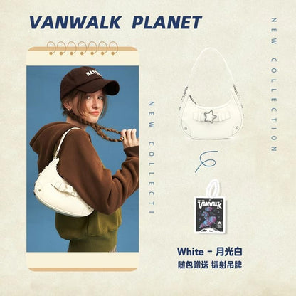 Vanwalk Water-Resistant Space Rabbi shoulder bag V2573