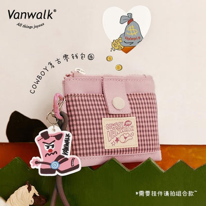 Vanwalk Denim Collection Mini Wallet With Small Bag K411