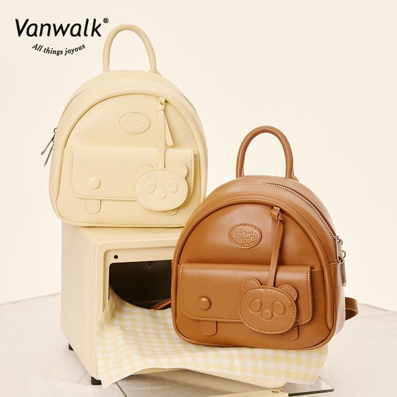 Vanwalk แฟชั่นสตรีทแวร์ FUN MARKET กระเป๋าเป้ V2789