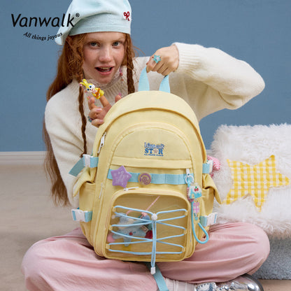 Vanwalk 多口袋幸運星背包 V2888