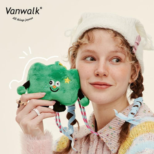 Vanwalk 可愛設計 小型花園零錢包 K445