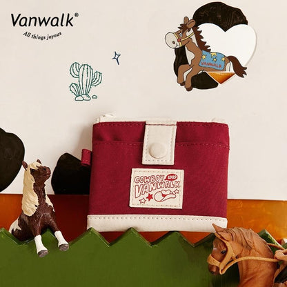 Vanwalk Denim Collection Mini Wallet With Small Bag K411
