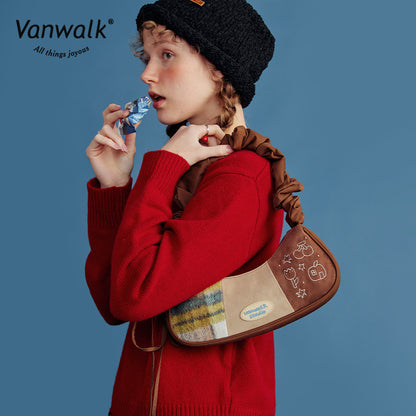 Vanwalk Water-Resistant Shoulder Bag V2735