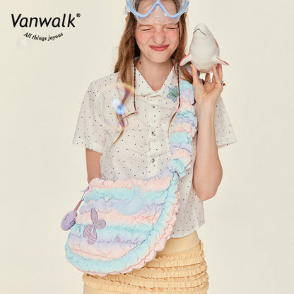 Vanwalk  Lightweight  Bubble Island Series Crossbody Bag V2824
