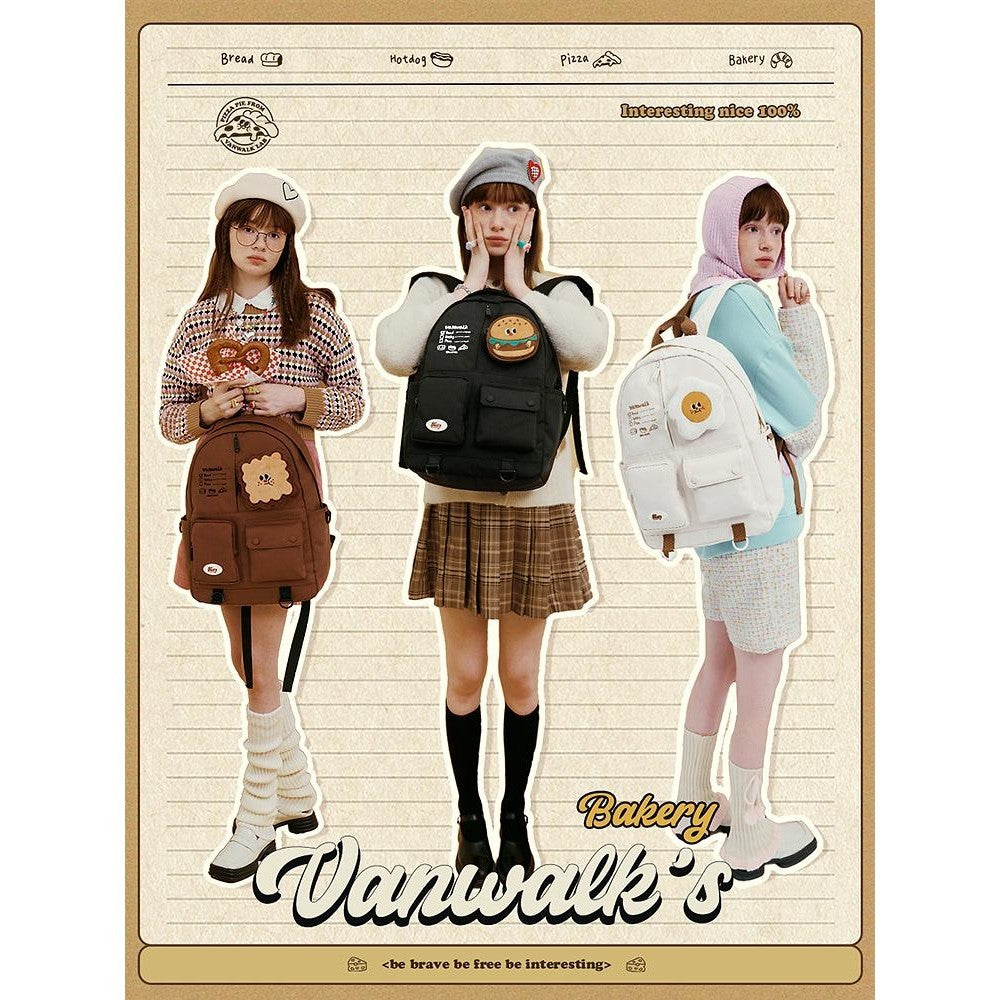 Vanwalk  Water-Resistant  Bread House Backpack V2526