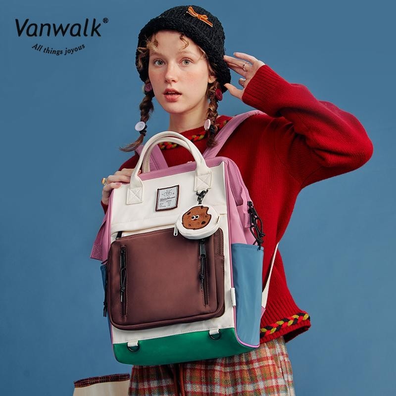 Vanwalk Water-Resistant Lucky House backpack V2766
