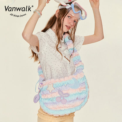 Vanwalk  Lightweight  Bubble Island Series Crossbody Bag V2824