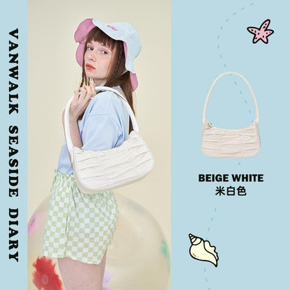 Vanwalk Water-Resistantun Seaside Diary Shoulder Bag V2073