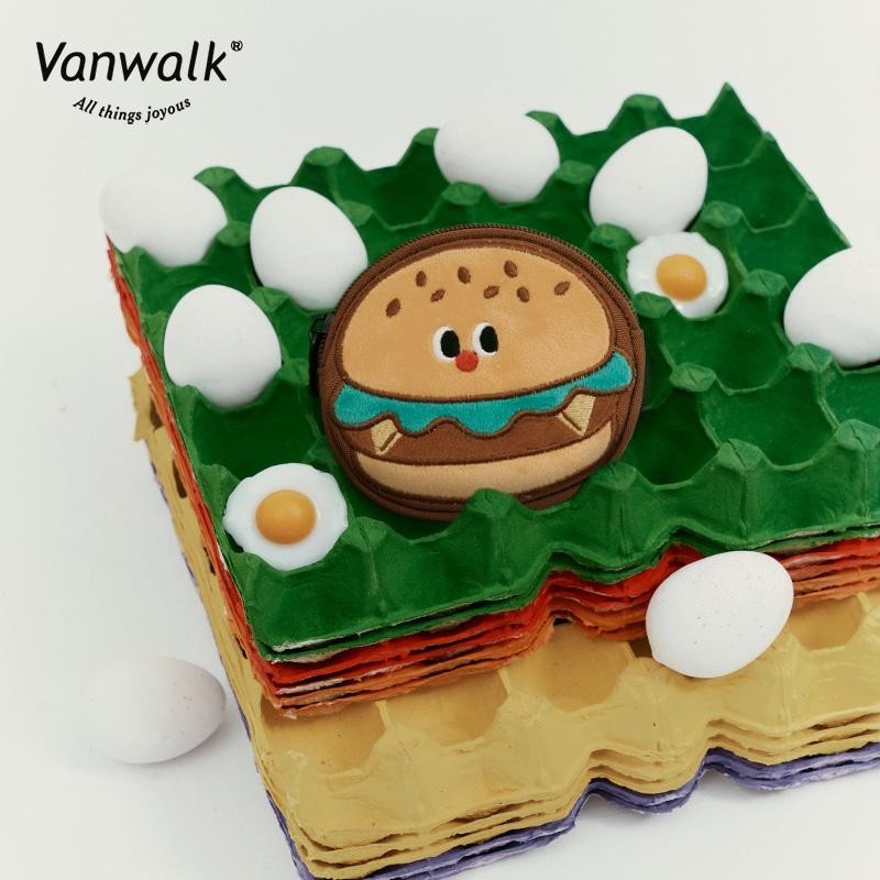 Vanwalk cute Bread House coin purse V2542