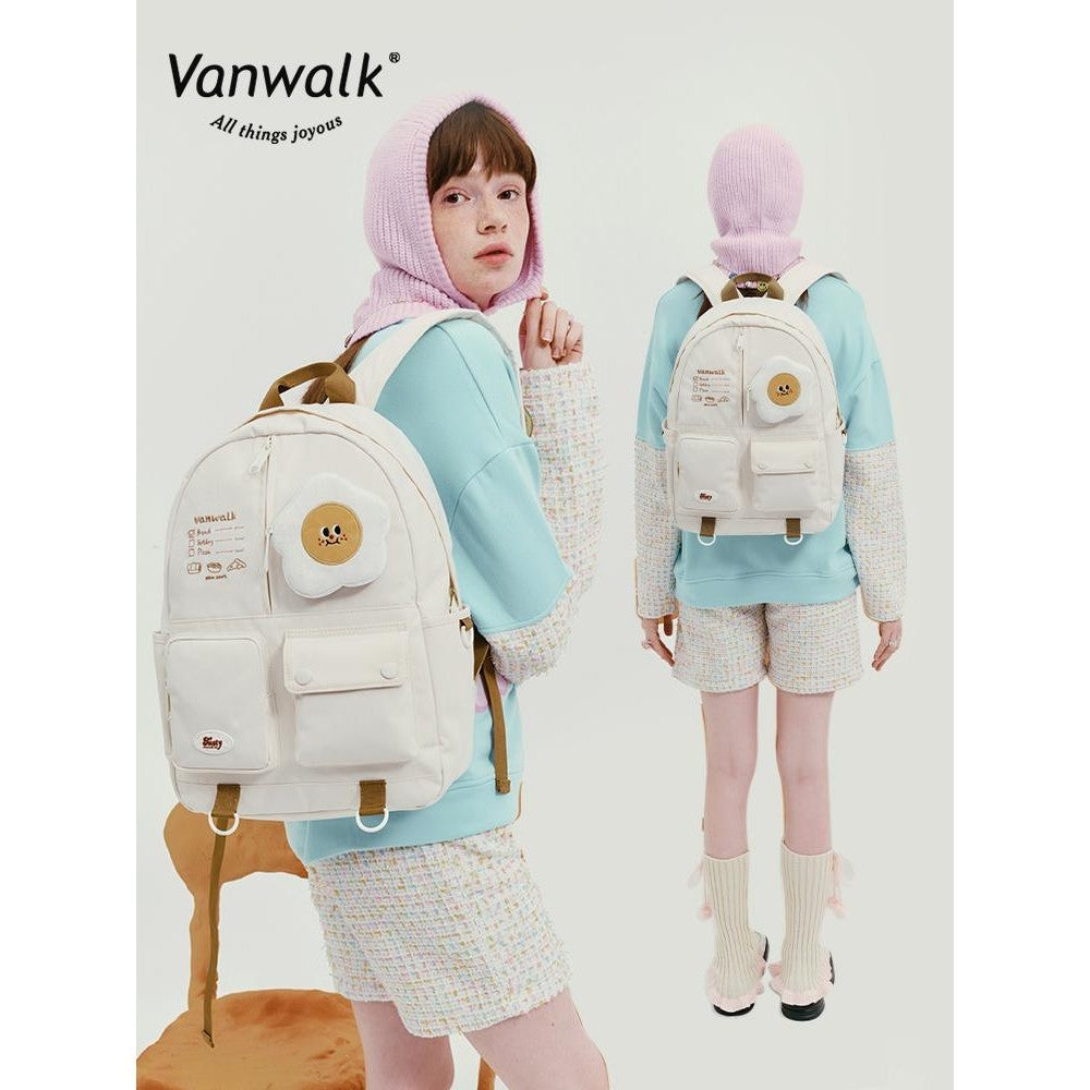 Vanwalk  Water-Resistant  Bread House Backpack V2526
