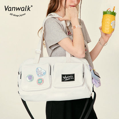 Vanwalk Water-Resistant Bubble Island Shoulder bag V2829
