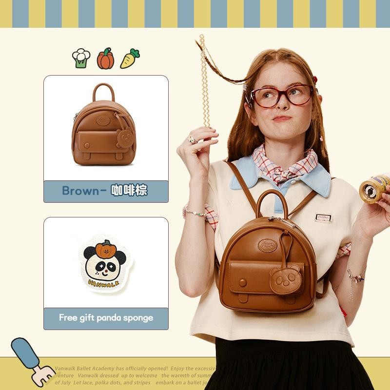 Vanwalk Fashion Streetwear FUN MARKET backpack V2789