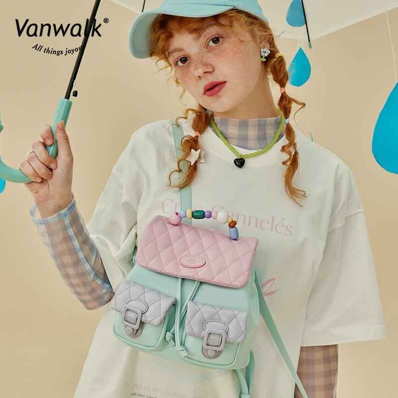 Vanwalk حقيبة ظهر مقاومة للماء Mood V2767