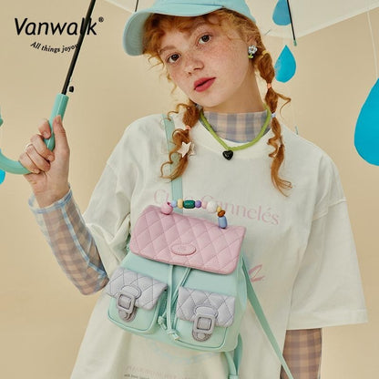 Vanwalk حقيبة ظهر مقاومة للماء Mood V2767