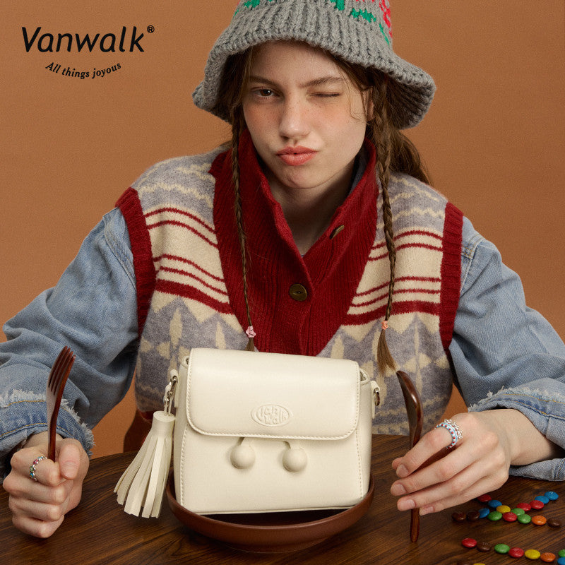 Vanwalk Water-Resistant Christmas Series Crossbody Bag V2874