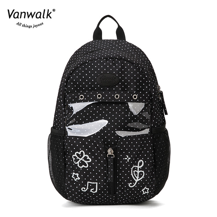 Vanwalk Multi-Pockets Happy Band Backpack V2901