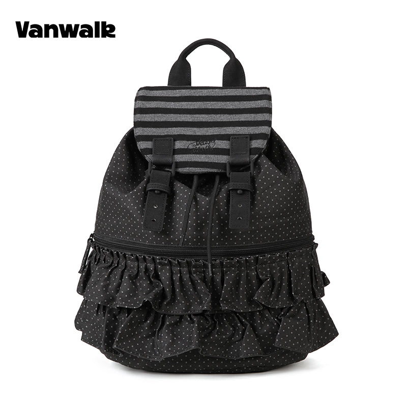 VANWALK Cute Design Lovely Note Estudyante Backpack v2904