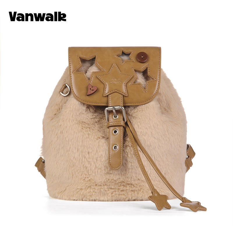 VANWALK กระเป๋าเป้สำหรับนักเรียนดีไซน์น่ารัก Lovely Note รุ่น v2904