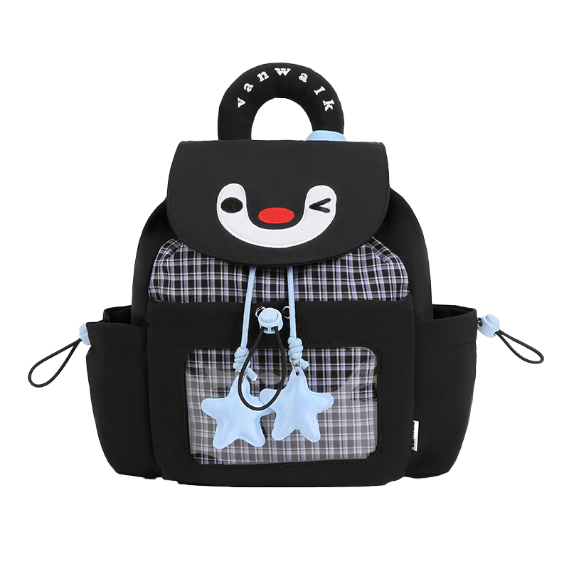 VANWALK Cute Design Lovely Note Estudyante Backpack v2904