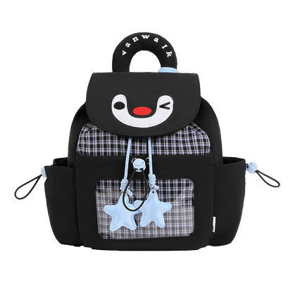 VANWALK Cute Design Lovely Note Estudyante Backpack v2904