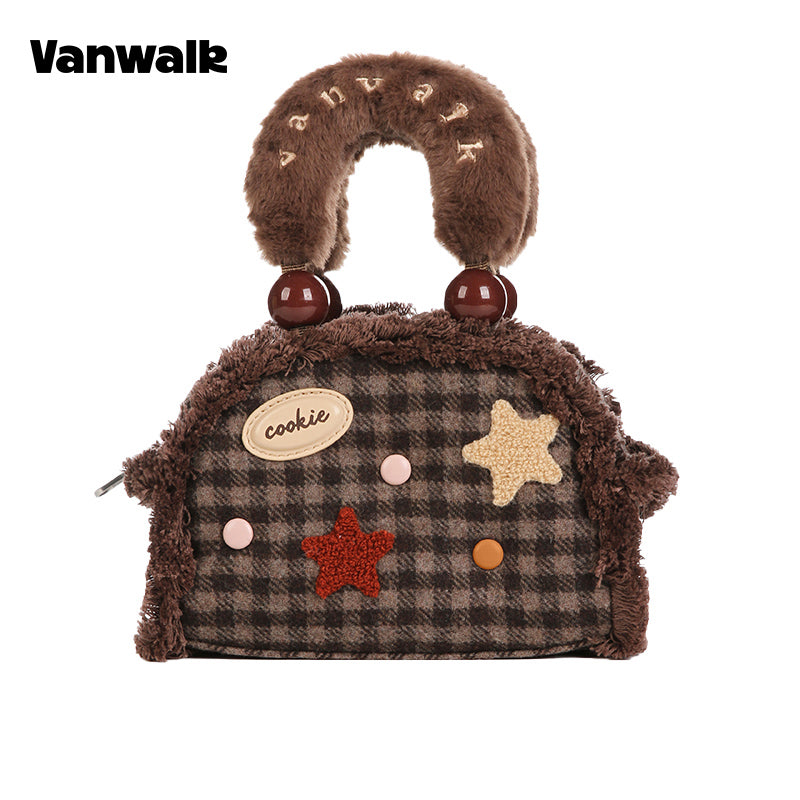 กระเป๋าสะพายไหล่ต้นฉบับ VANWALK Pinecone Tribe Series รุ่น V2992