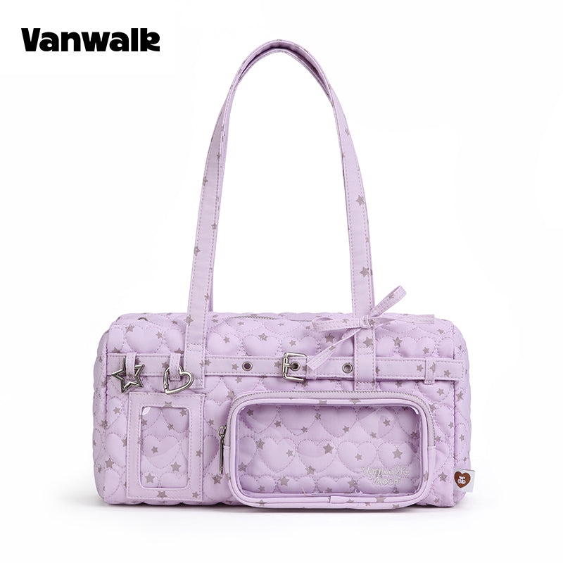 VANWALK Shoulder Bag ng Serye ng Malagkit na Bola ng Bigas v2995