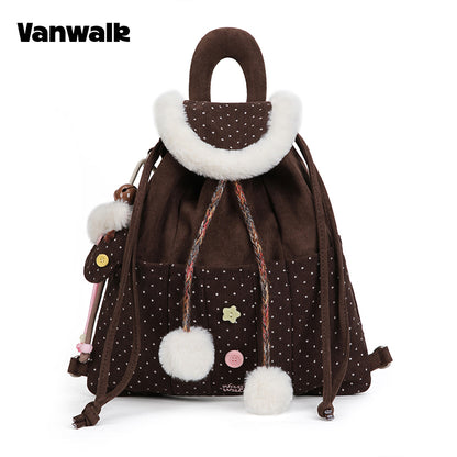 Tas Bahu Kapasitas Besar Koleksi Natal VANWALK v3002