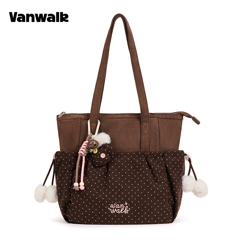 Tas Bahu Kapasitas Besar Koleksi Natal VANWALK v3002