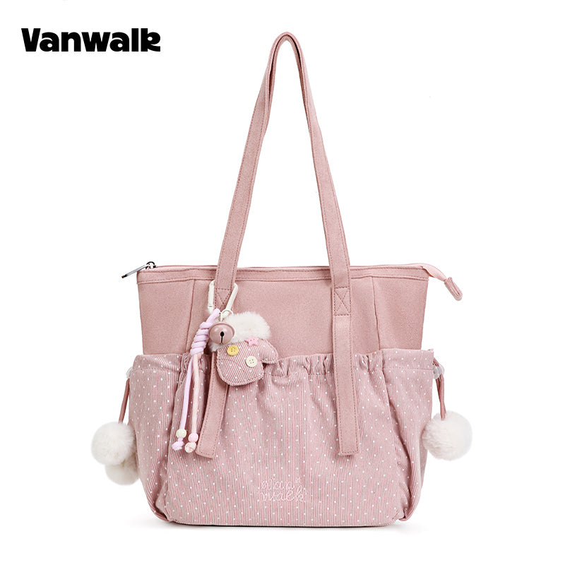 Tas Bahu Kapasitas Besar Koleksi Natal VANWALK v3002
