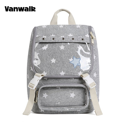 Ransel Seri Kuda Keberuntungan Januari Vanwalk dengan Banyak Kantong V3007
