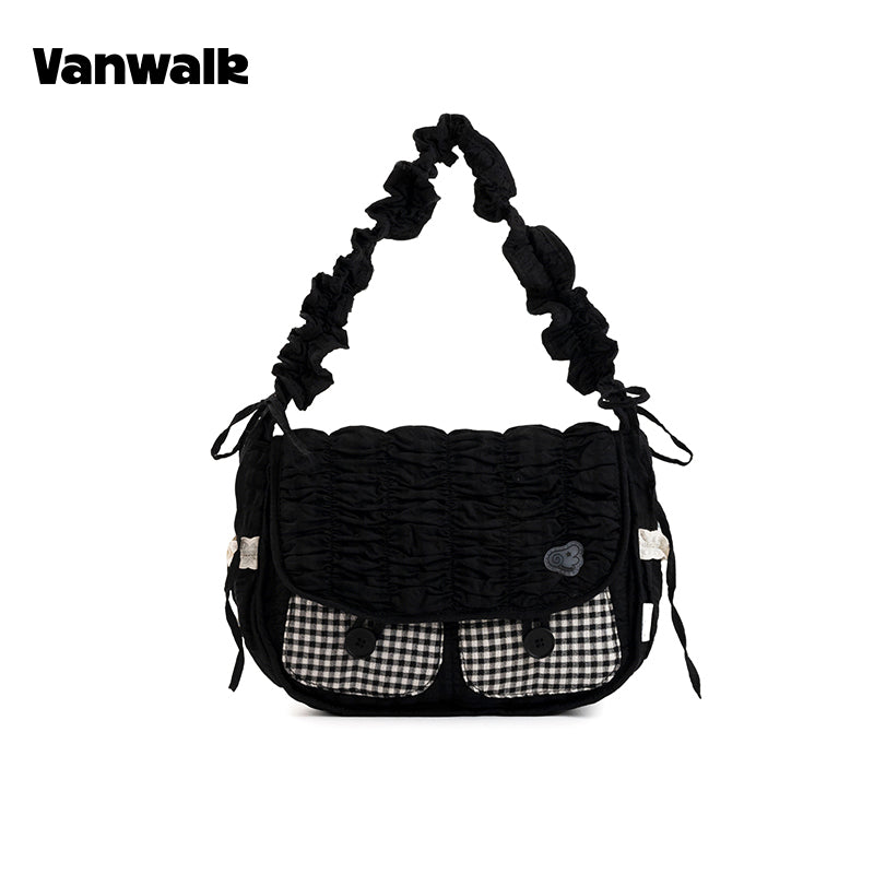 VANWALK Journal House Series Original Shoulder Bags Handbag V3021