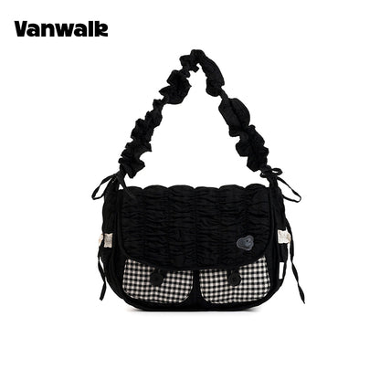 VANWALK Journal House Series Original Shoulder Bags Handbag V3021
