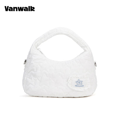 VANWALK Gulugulu 系列原創星星鏤空迷你肩背包 PU 手提包 V3051